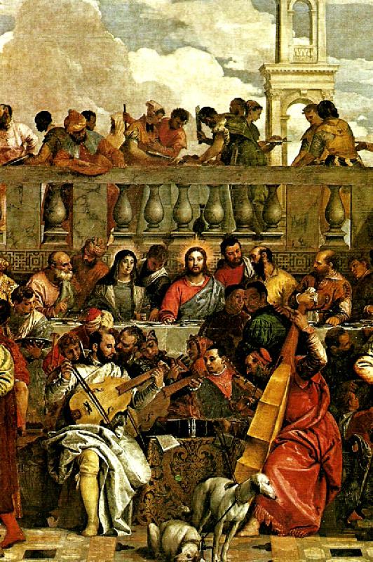 Paolo  Veronese details of marriage feast at cana